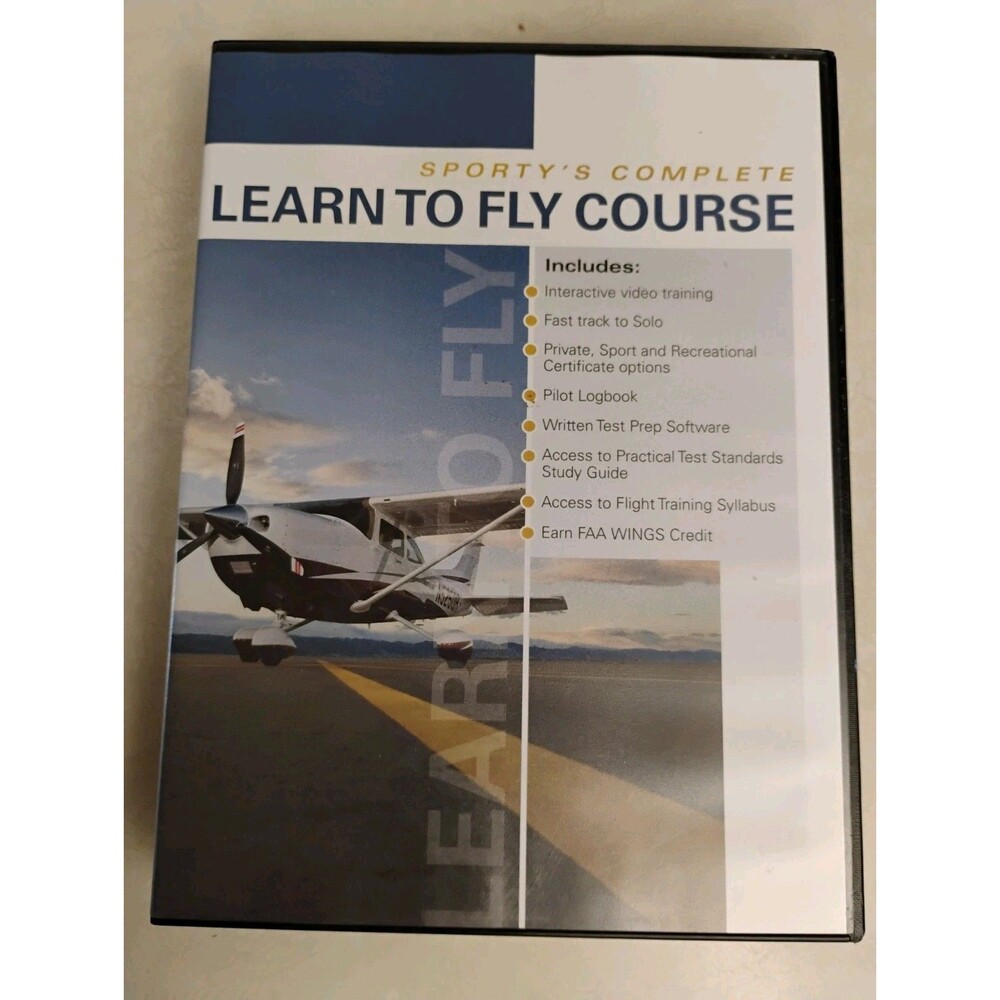 Sport's Complete Learn To Fly Course Dvd Private Pilot License Dvd Set